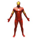 Déguisement officiel Morpsuits basique Iron Man - size Large - 5'5-5'9 (163cm-175cm)