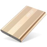 Disque Dur Externe 1to USB3.0 pour PC, Mac, Ordinateur de Bureaup, Ordinateur Portable, Wii U, Xbox(1to, Or)