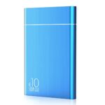 Disque Dur Externe 2to Type C USB3.0 Disque Dur Externe pour PC, Mac, Ordinateur de Bureaup, Ordinateur Portable, Wii U, Xbox(2to, Bleu)