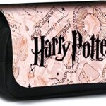 Doyomtoy Trousse à Crayons Wizard, Trousse à Crayons Wizard Cartoon, Trousse à Crayons avec Fermeture éclair, pour Fournitures Scolaires et de Bureau