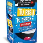 Dujardin – Tu RIS Tu perds – Jeu de société – Jeu de Cartes – Jeu d’Ambiance pour Adultes, Ados – Fous rires garantis – 2 Joueurs et Plus – Dès 16 Ans
