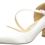 Duosheng & ElegantHC2002 Chaussure Mariage Femme Bout Fermé Strappy Escarpins Femme Talon Stain Chaussures de Mariage