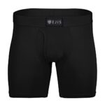 EjisBoxer Briefs pour Hommes, résistant à la Transpiration/Anti-odeurs, Argent, sous-vêtements en Micro Modal