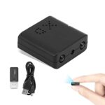 FILFEEL Mini caméra de sécurité, Petites caméras de Surveillance de sécurité à Domicile 1080P HD, Petite caméra Portable avec détection de Mouvement de Vision Nocturne pour Voitures d'intérieur