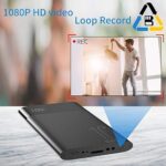 FiveSky Caméra cachée WiFi Mini DV Full uhd 4K Vision Nocturne/détection de Mouvement vidéo en Direct à Distance Banque de Puissance de 12 mégapixels 10000mah Home caméra compacte Portable