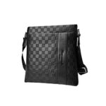Flow.monthSac à bandoulière en Cuir pour Homme d'affaires Casual Ipad Casual Crossbody Bag Classic Bag Tote Bag, bandoulière réglable, adapté aux Voyages/au Quotidien/au Bureau