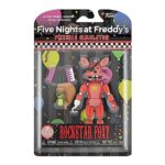 Funko Action Figure: Five Nights at Freddy's (FNAF) Pizza Sim - Rockstar Foxy - Glow in The Dark Translucent - FNAF Pizza Simulator - Jouet à Collectionner - Idée de Cadeau - Produits Officiels