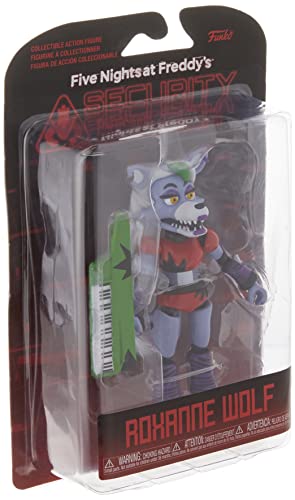 Funko Action Figure: Five Nights at Freddy's (FNAF) - PizzaPlex - Roxanne Wolf - FNAF Pizza Simulator - Jouet à Collectionner - Idée de Cadeau - Produits Officiels - Video Games Fans