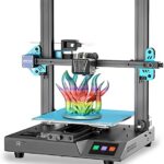 GEEETECH Mizar S Imprimante 3D FDM à Mise à Niveau Automatique avec lit d'impression en Acier Magnétique à Ressort, Pilote TMC2208, Extrudeuse à Double Engrenage, 255x255x260mm
