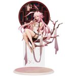 GODNECE Figurine Manga, 1/6 31CM Figurine Manga Figurine PVC Anime Girl Figurine Manga Figurine Fille Garage Kit Figurine avec Socle