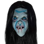 GOODS+GADGETSMasque de sorcière Latex Masque de sorcière l'anneau Halloween Vampire Pleine tête fantôme Masque Complet Cosplay