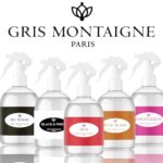 GRIS MONTAIGNE Paris | Parfums d'Intérieur et d'Ambiance | Vaporisateur Désodorisant Maison et Textile | Spray Linges, Vêtements (Black & White)