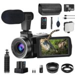 Générique Caméscope 4K avec Vision Nocturne, WiFi, Télécommande et Accessoires - Capturez des Vidéos Époustouflantes en Toutes Circonstances