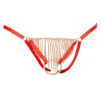 GénériqueNouveauté 2024 pour homme - Chaîne ajourée - String sexy - Panier de Pâques