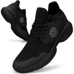 GinirosBaskets et Chaussures de Sport Homme Respirant Légères Sneakers Confortables Mode Casual Marche Course Fitness Running Tennis Outdoor Gym Jogging Chaussure