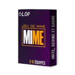 Glop Mime - Jeu de Mimes - Jeux de Société Adulte, Familles et Enfants + 8 Ans - Jeux de Plateau - Jeu d'ambiance - Cadeau