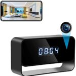 GooSpy Caméra Espion WiFi Mini Caméra Espion sans Fil HD 1080P 140° Vision Nocturne et Détection de Mouvement Support App Vue à Distance