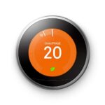 Google Nest Learning Thermostat, 3eme Génération,Thermostat Connecté, Acier T3028FD