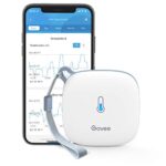 Govee WiFi Thermomètre Intérieur Hygromètre, Smart Moniteur de Haute Précision d'Humidité et de Température avec Alerte Notification, compatible avec 2.4GHz WiFi, pour Maison Chambre Frigo Cave Serre