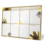 Grupo Erik - Bloc Notes A4 Semainier Star Wars,The Book of Boba Fett | Sous-Main Bureau, Planner Hebdomadaire | Papeterie de Bureau, To Do List, Blocs Mémo, Fournitures Scolaires