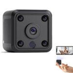HAOTING FHD 1080P Mini Caméra WiFi Caméra avec Enregistrement Vidéo Caméra de Sécurité Intérieure à Domicile Nanny Caméra Baby Monitor Caméra Vision Nocturne Détection de Mouvement