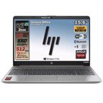 HP 250 G8, PC portable ordinateur portable, écran Full HD 15.6', processeur Intel i3 de 11Th, RAM DDR4 de 16 Go, SSHD 1256 Go, Windows 11 Pro, Layout et GAR. Italie, prêt à l'emploi, argent