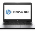 HP EliteBook 840 G3 2.4GHz i5-6300U 8Go SSD 256 Go 14in 1920 x 1080pixels Argent (Reconditionné)