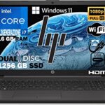 HP Ordinateur portable 250 G9, PC portable Grey, Intel Core i7 1255U 12Th Gen 4,7 GHz, RAM 16 Go, SSD 1256 Go, écran 15,6