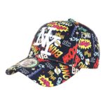 Hip Hop HonourCasquette NY Noire et Jaune Originale Streetwear Baseball Bang Boum - Taille: Taille Unique - Couleur: Noir - Mixte