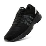 HitmarsChaussures de Sport Homme Chaussure de Course Femme Basket Running Basse Légères Grille Respirant Lacets Athletisme Jogging Noir Bleu Or Vert Gris Rose Rouge Blanc EU36-EU47