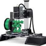 Imprimante 3D, Mini imprimante 3D avec Impression de Haute précision, Design Silencieux, Impression 3D de Bureau avec 12 x 12 x 11,5 cm, Plate-Forme d'impression Mobile, Filament PLA de 10 m