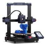 Imprimante 3D Anycubic Kobra 2 Haute Vitesse, Max 300 mm/s, avec Nivellement Automatique LeviQ 2.0 et Extrudeur Direct à Double Engrenage, Système de Refroidissement Amélioré, 220x220x250 mm