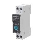Interrupteur Connecté, 25A DIY Interrupteur Intelligent Compatible avec Alexa, Google Home, TUYA/Smart Life APP Contrôle à Distance, Commutateur WiFi avec Mesure, Commande Vocale et Fonction de Temps