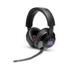 JBL Quantum 400 - Casque gaming filaire avec son Signature JBL Quantum et Quantum SURROUND – Avec micro et effets lumineux RGB – Compatible multi-plateforme – Couleur : Noir