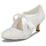 JIAJIAJIA JIA Wedding 14031 Chaussures de Mariée Mariage Escarpins pour Femme