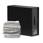 Jomewory Rangement Pliable pour Housse Couette, Rangement Sous Le Lit et Organisateur Draps Pour Placard, Armoire À Linge Peu Encombrante, Tissu Oxford 600D, 38 x 10 x 30 cm
