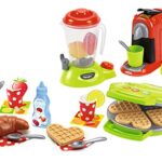 Jouets Ecoiffier – 2624 - Petit Électroménager pour enfants 100 % Chef – 28 pièces – Dès 18 mois – Fabriqué en France