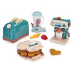 Jouets Ecoiffier - 1683 - Super Pack électroménager 4 en 1 - Jeu Imitation - A partir de 18 Mois - Fabriqué en France