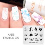 KADS Nail Art Stamping Plates Modèles de série Fashion Stamping Manucure Imprimer Templates (FA029)