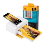 KODAK Dock Plus 4PASS Imprimante Photo (10x15cm) + Paquet avec 90 Feuilles