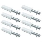 Kit de 8 pièces pour portes pliantes, quincaillerie de porte de placard à deux volets, pivot supérieur, à ressort