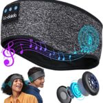 LC-dolida Bluetooth Écouteurs Bandeau pour Homme Femme Original Casques et écouteurs de Musique,Doux écouteurs avec Ultra-Fins HD Stéréo pour Sport,Dormeurs Latéraux,Voyage