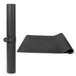LIONVISON Nail Art tapis de table, microfibre noir doux en cuir Nail Art tapis de coussins, pliable lavable manucure tapis de bureau ongles pour le salon de manucure