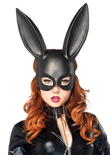 Leg AvenueFemme Uaa2164 2628 Masque Lapin Fa on Bal Masqu Noir Taille Unique EUR 34 38, Noir, Taille unique EU