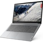 Lenovo IdeaPad 1 15AMN7 - Ordinateur Portable 15.6'' FHD (AMD Ryzen 5 7520U, RAM 16Go, SSD 512Go, AMD Radeon 610M Graphics, Windows 11 Home) Clavier AZERTY Français - Gris