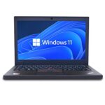 Lenovo PC Portable 12,5 Pouces Thinkpad A275 | AMD Pro 12-8830B | RAM 8GB | SSD 256GB | AZERTY | Webcam HDMI | Windows 11 Pro | Garantie 1 an | Neuf Non Scellé | + Antivol + Adaptateur vidéo HDMI VGA