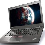 Lenovo ThinkPad T450, Intel Core i5-5300U, 8 Go de RAM, Disque SSD 180 Go, Webcam, WiFi, Bluetooth, USB 3.0, Windows 10 Pro (Clavier AZERTY Français) (Reconditionné)