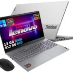 Lenovo Thinkbook en aluminium, clavier rétroéclairé, charge USB C, empreinte digitale, ordinateur portable, FHD 15,6