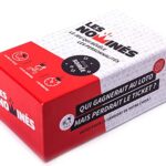 Les Nominés - Le Jeu Qui Révèle Les Personnalités - Jeu de Société pour Animer Soirées et Week-Ends - Jeu de Cartes Adulte et Famille - Drôle, Original et Ambiance - Edition Limite Blanc & Rouge