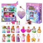 LiyLiyanna Potions Making Kit, Jouet fille Kit de fabrication de potions de fées,Activites manuelles pour enfants,Cadeau Fille 4 5 6 7 8 9 10 Ans pour Anniversaire & Noël&Halloween